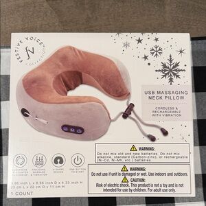 USB MASSAGING NECK PILLOW